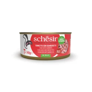 Schesir Cat Soft Adult filetti in gelatina alimento completo lattina 140gr  - confezione da 6