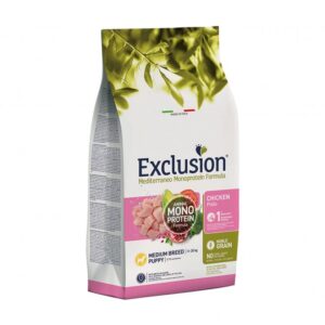 Exclusion Mediterraneo Puppy/Junior Small Breed Pollo 2KG