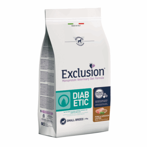 Exclusion Diet Diabetic Medium Large Breed e Mini Maiale Sorgo e Piselli 2kg