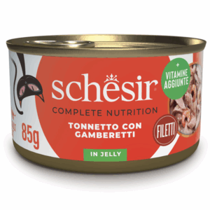 Schesir Cat Soft Adult filetti in gelatina alimento completo lattina 85 gr - confezione da 6